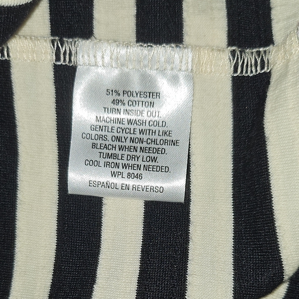 Maison Jules Striped Dress with Crochet Detail - Picture 8 of 8